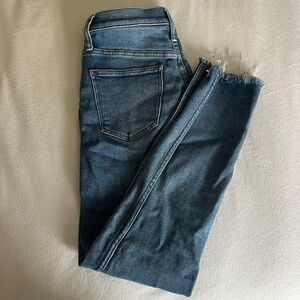 Madewell 10” High Rise Button Up Skinny Jeans